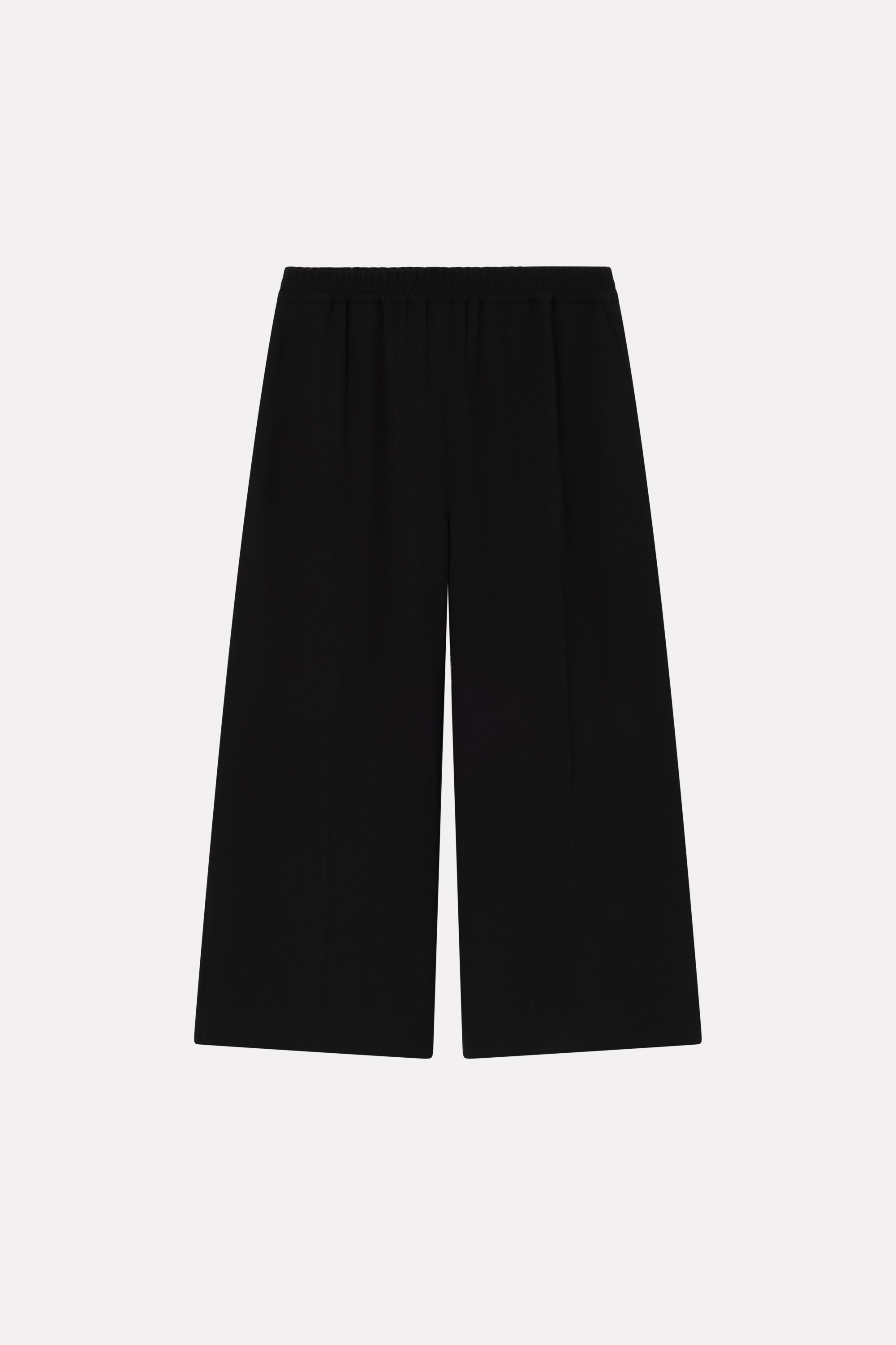 MKDT Studio PIKA CREPE GEORGETTE Pants BLACK