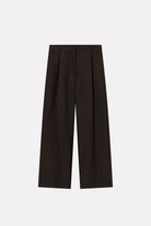 MKDT Studio PIRKA ECO WOOL TWILL Pants BROWN