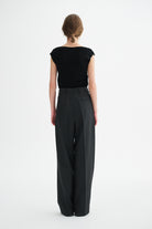 MKDT Studio PIRKA ECO WOOL TWILL Pants GREY