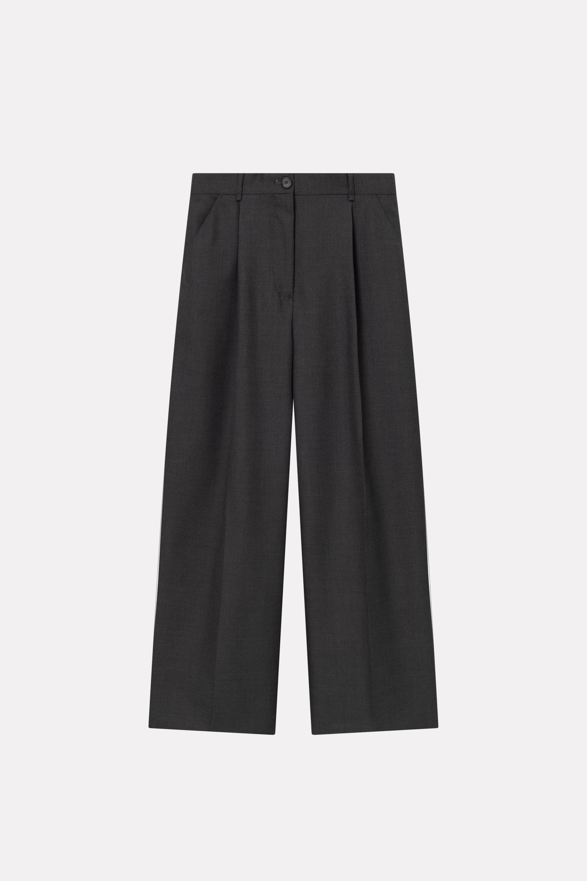 MKDT Studio PIRKA ECO WOOL TWILL Pants GREY