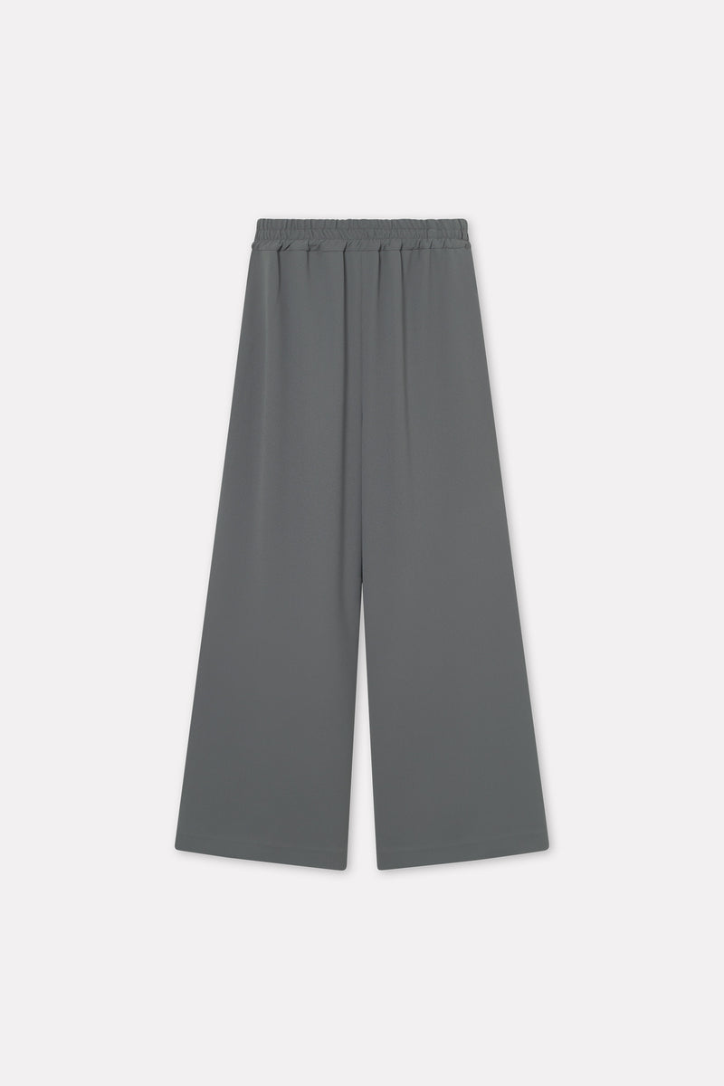 MKDT Studio Palmira Crepe Georgette Pants ANTHRACIT
