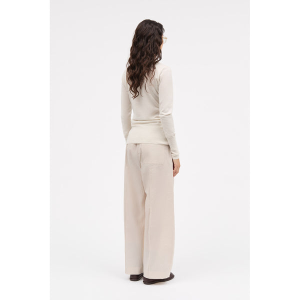 MKDT Studio Paloma Crisp Tech Pants ALABASTER