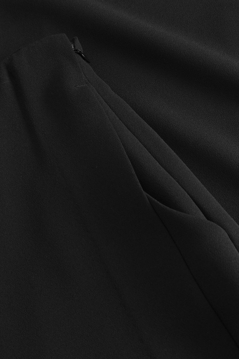 MKDT Studio Pandora Crepe Georgette Pants BLACK