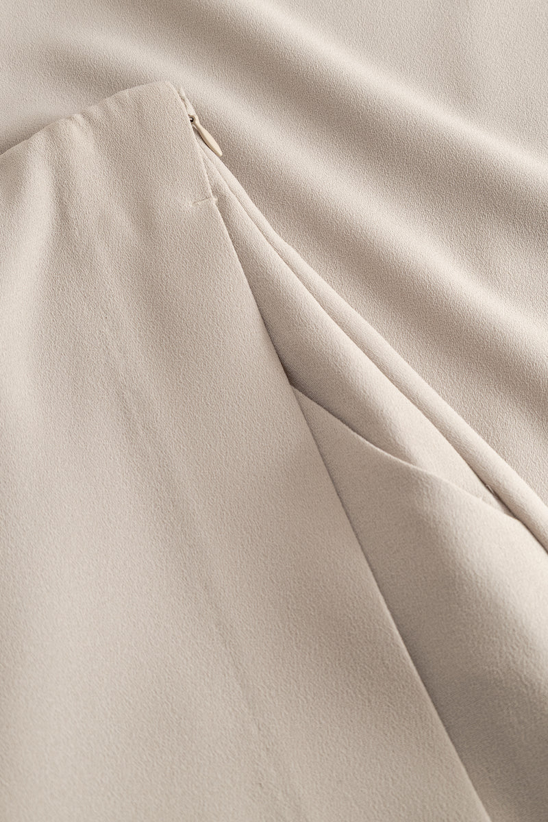 MKDT Studio Pandora Crepe Georgette Pants SAND