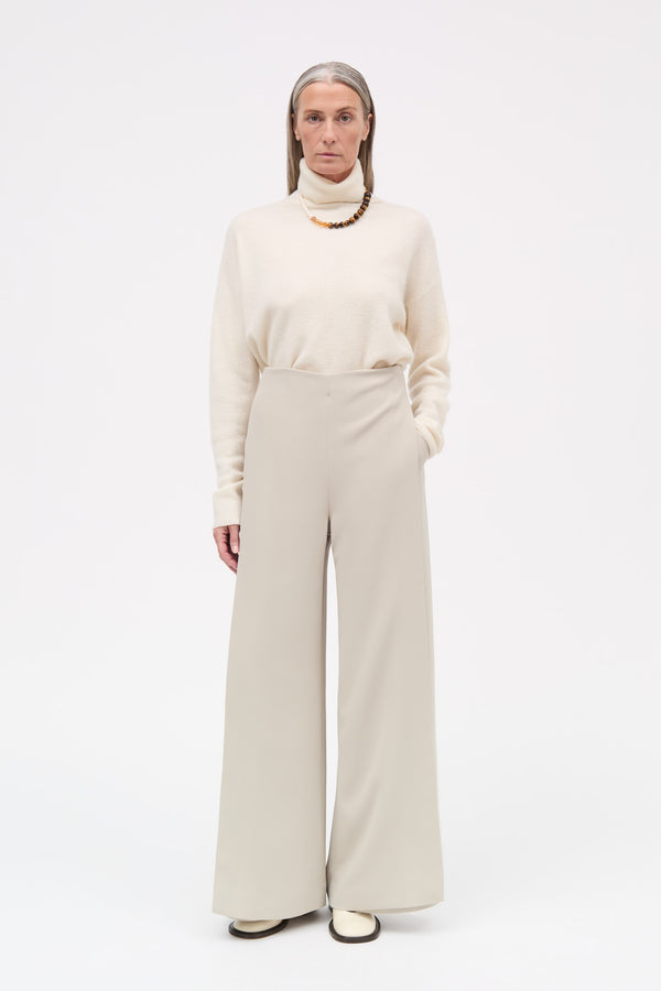 MKDT Studio Pandora Crepe Georgette Pants SAND