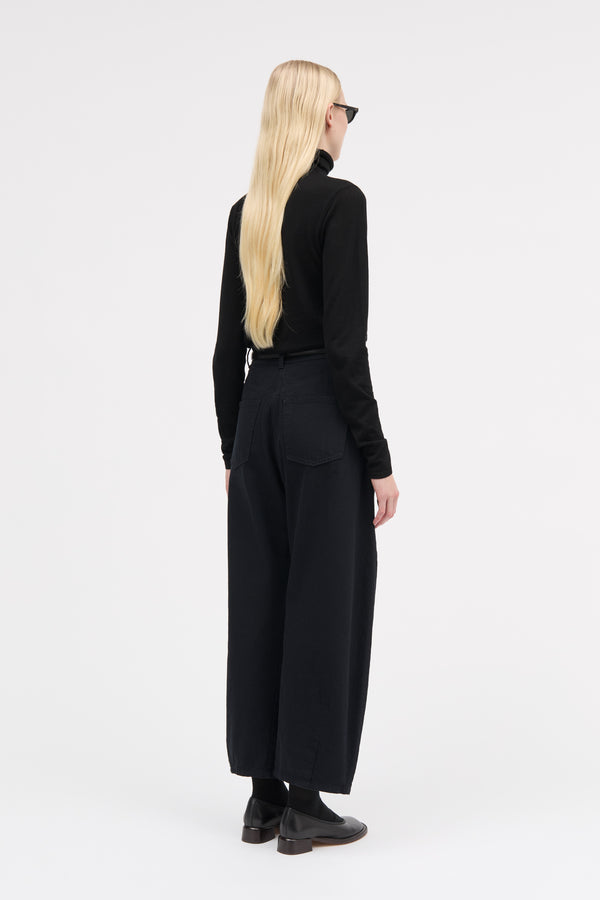 MKDT Studio Pella Cotton Twill Pants BLACK