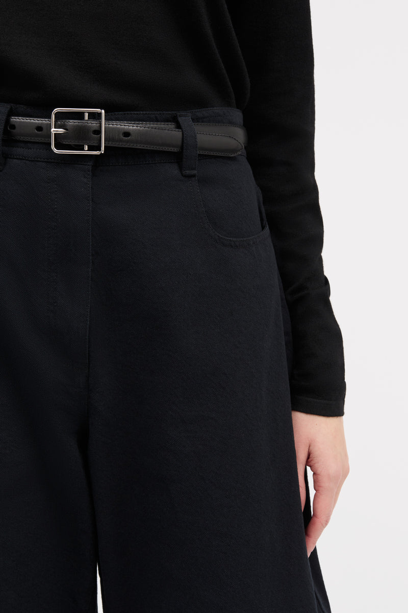 MKDT Studio Pella Cotton Twill Pants BLACK