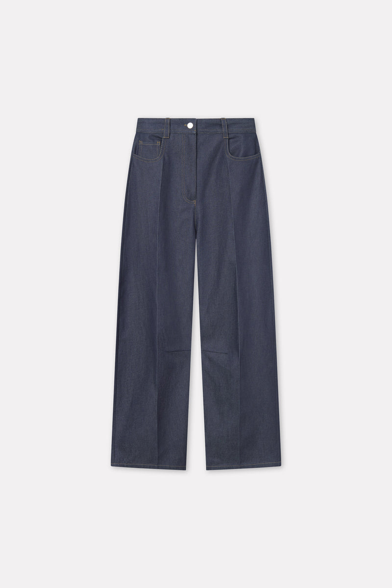 MKDT Studio Pella Denim Pants BLUE