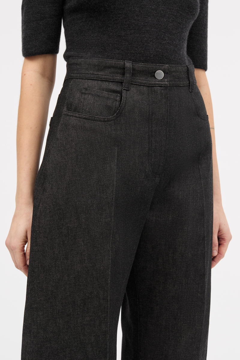 PELLA PANTS BLACK DENIM