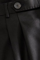 MKDT Studio Pepe Eco Wool Twill Pants BLACK