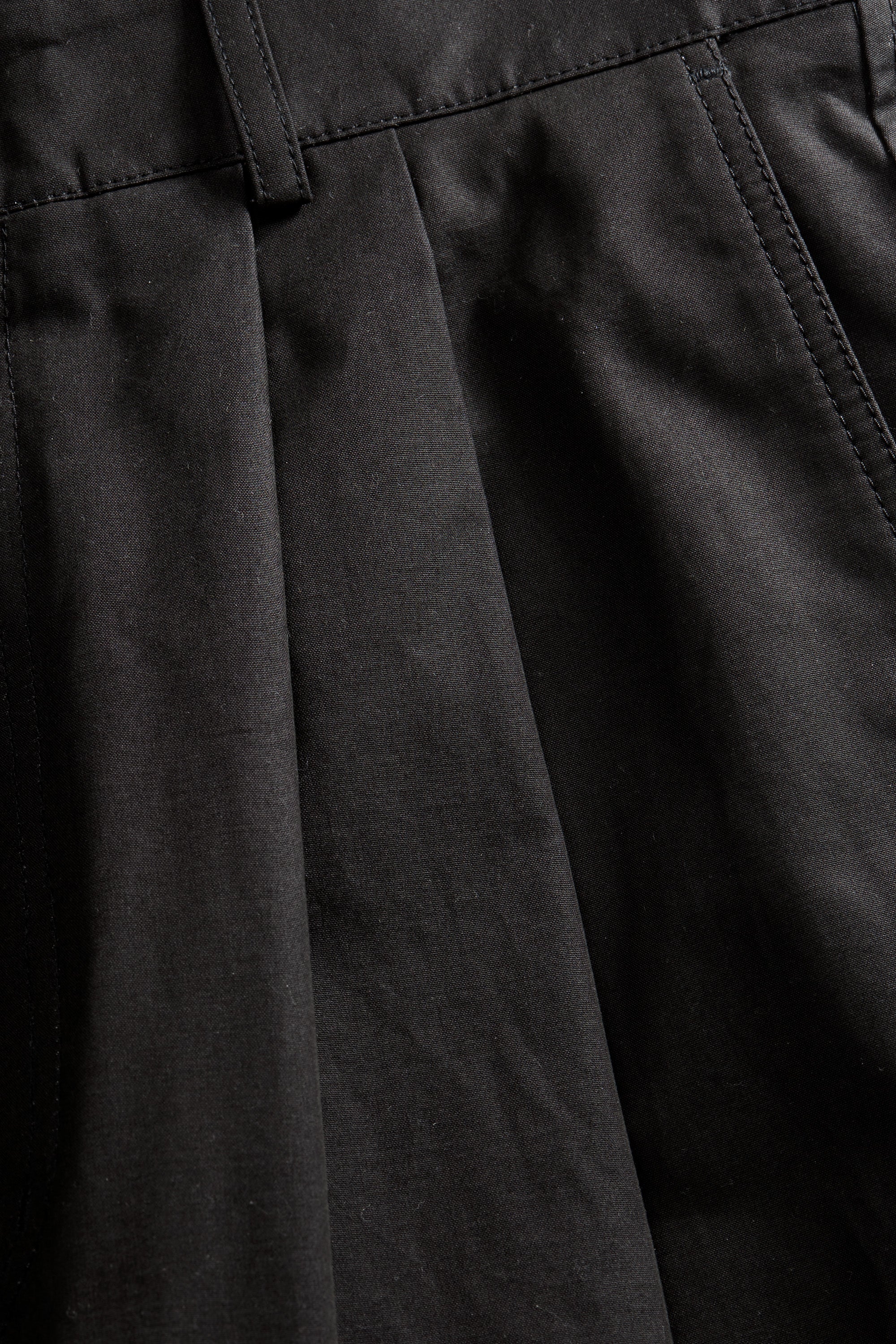 MKDT Studio Per Half Panama Pants BLACK
