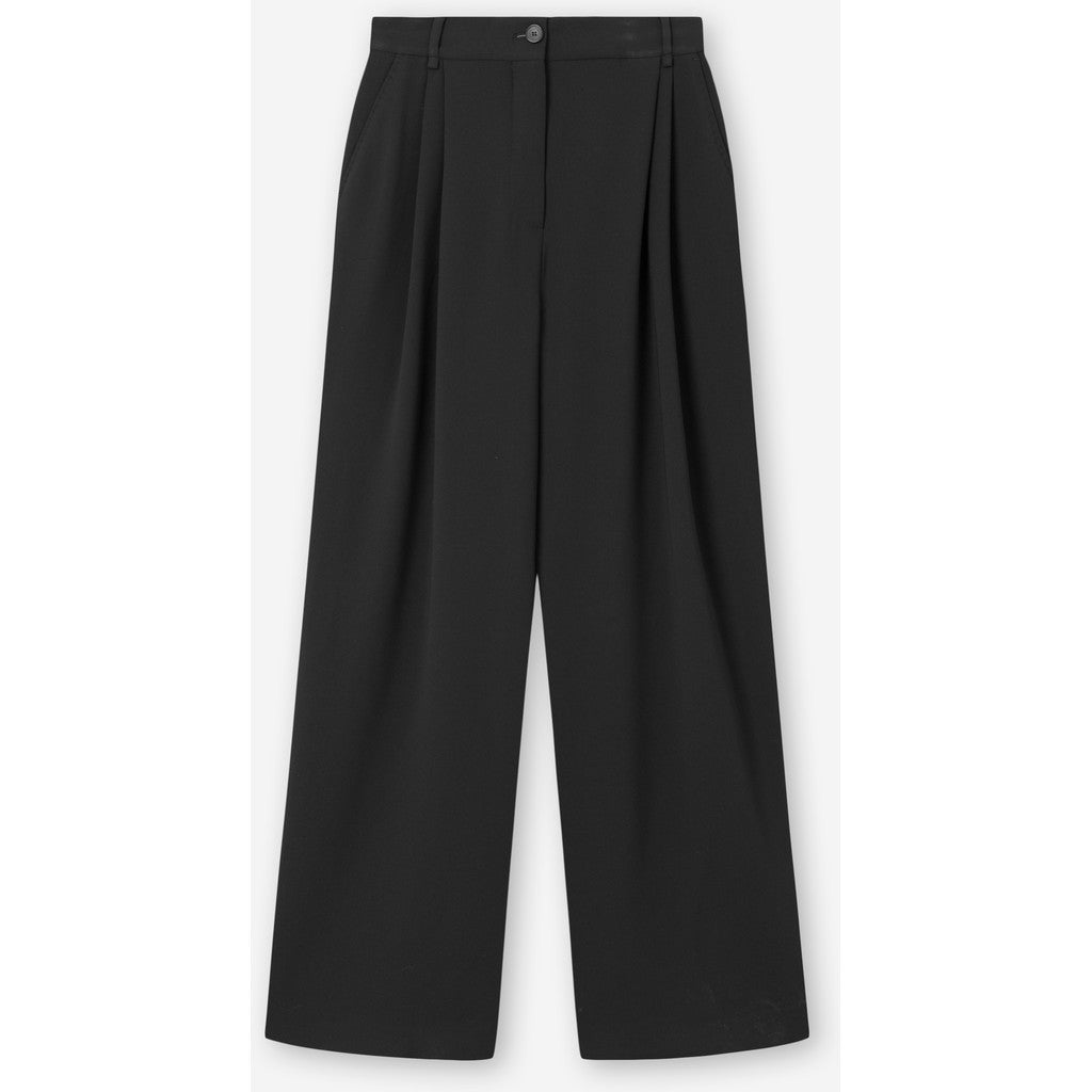 MKDT Studio Persia Crepe Georgette Pants BLACK