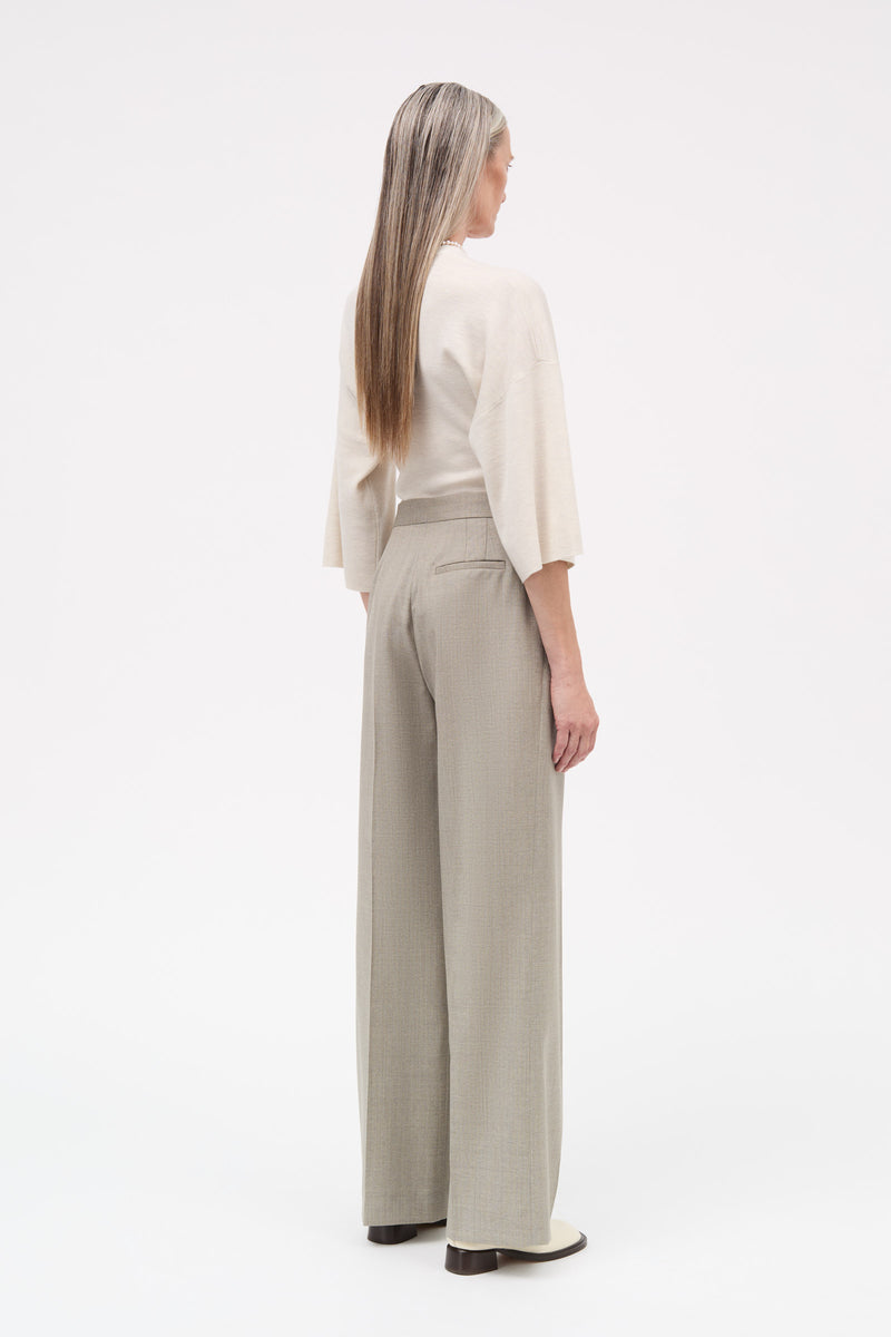 MKDT Studio Petra Light Wool Pants SAND