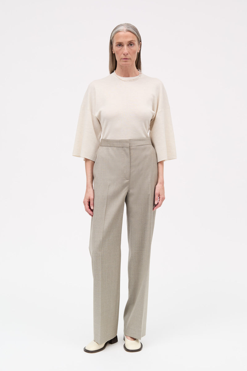 MKDT Studio Petra Light Wool Pants SAND