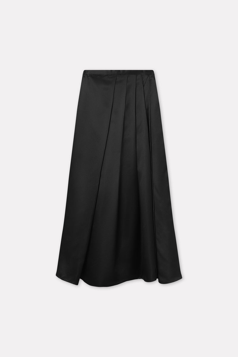 MKDT Studio Phaedra-atelier Silk Pants BLACK