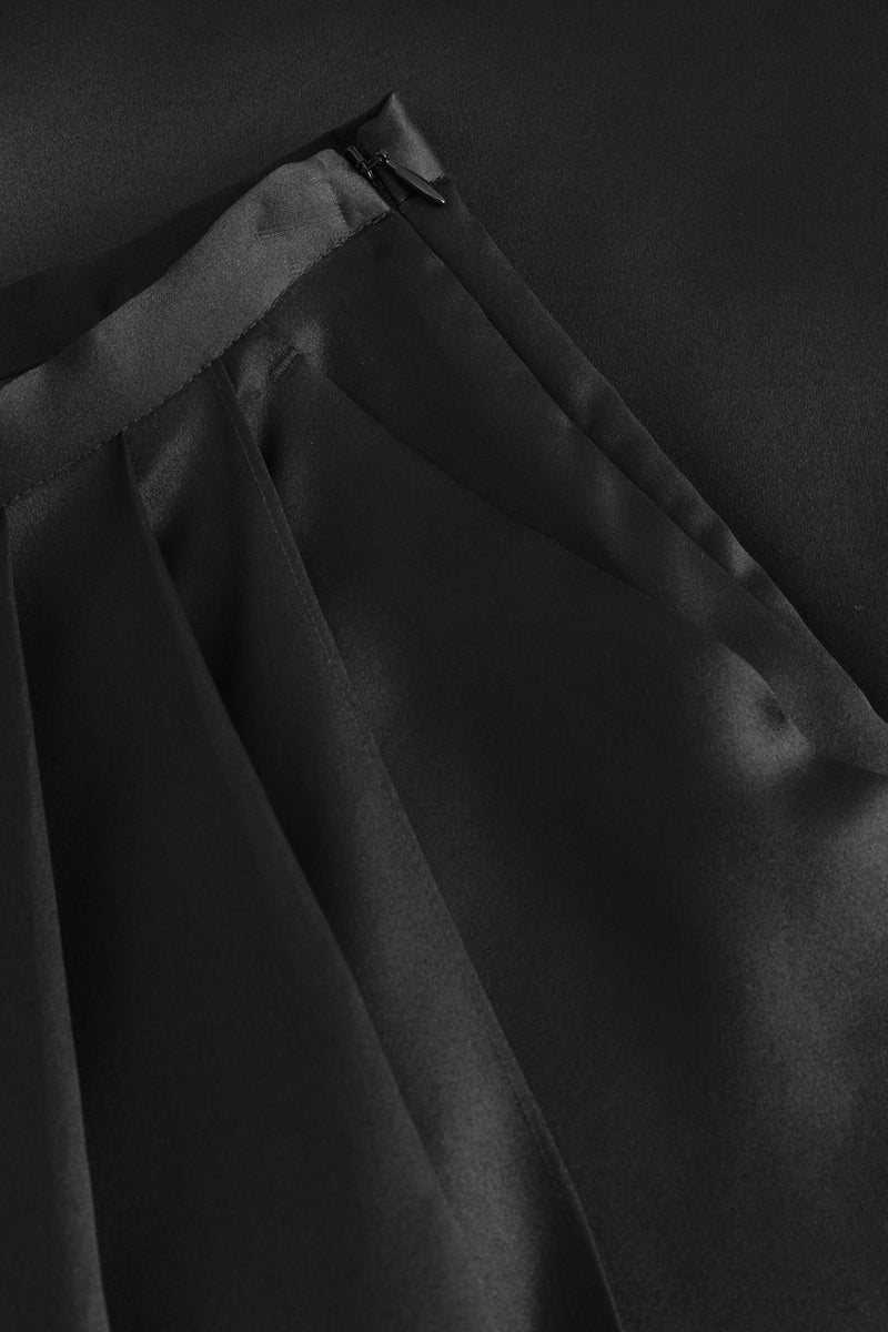 MKDT Studio Phaedra-atelier Silk Pants BLACK