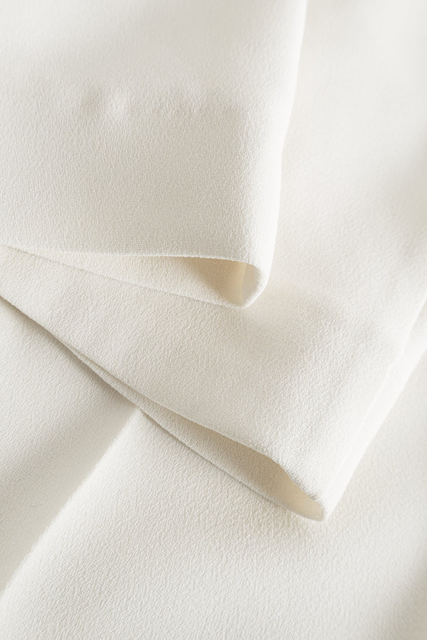 Mark Kenly Domino Tan Phoenix Crepe Georgette Pants IVORY