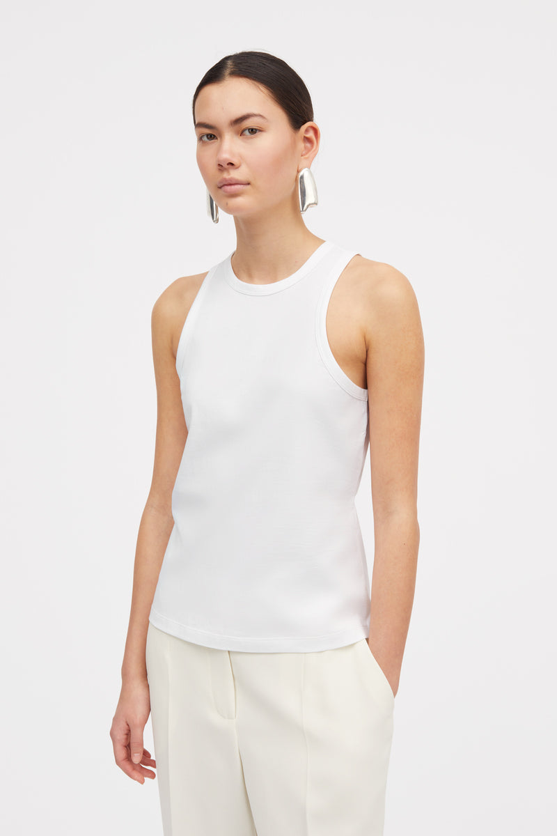 Mark Kenly Domino Tan Phoenix Crepe Georgette Pants IVORY