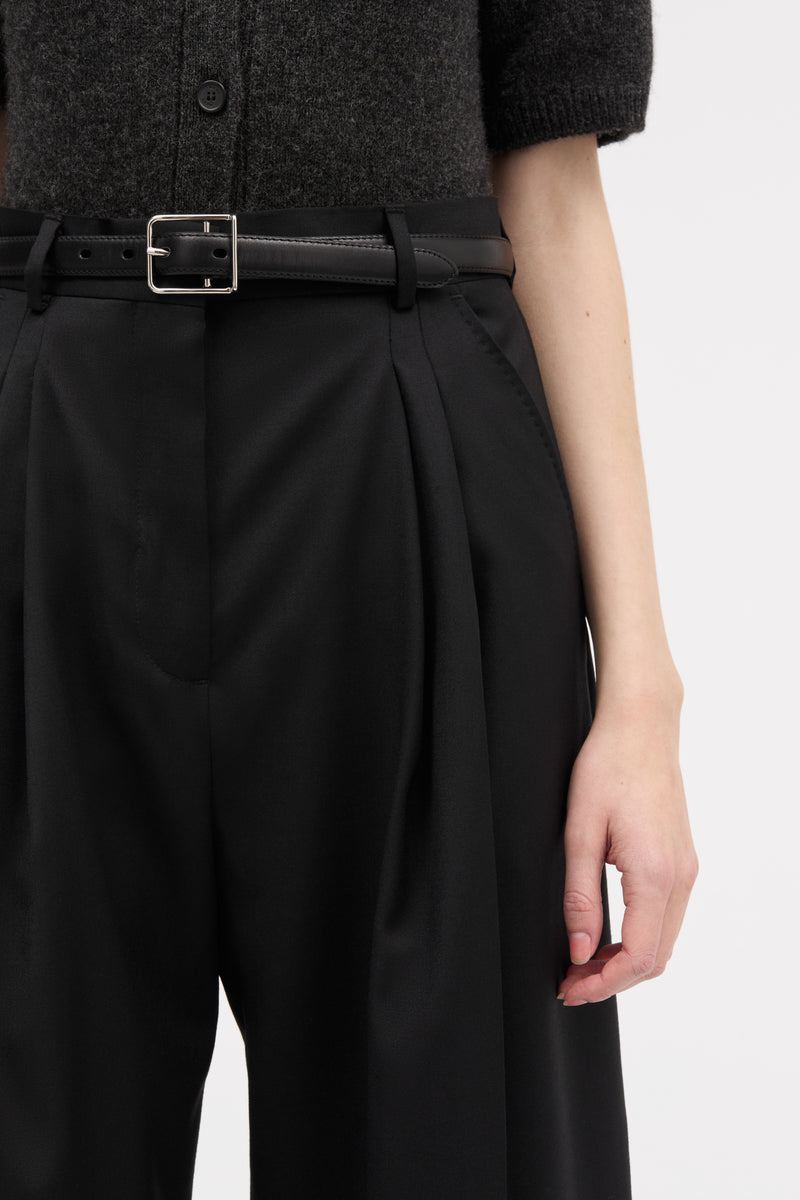 MKDT Studio Piva Light Wool Pants BLACK
