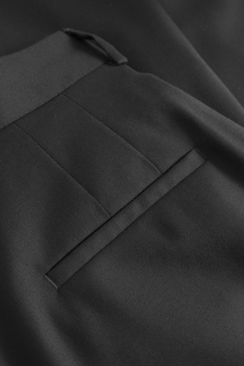MKDT Studio Piva Light Wool Pants BLACK