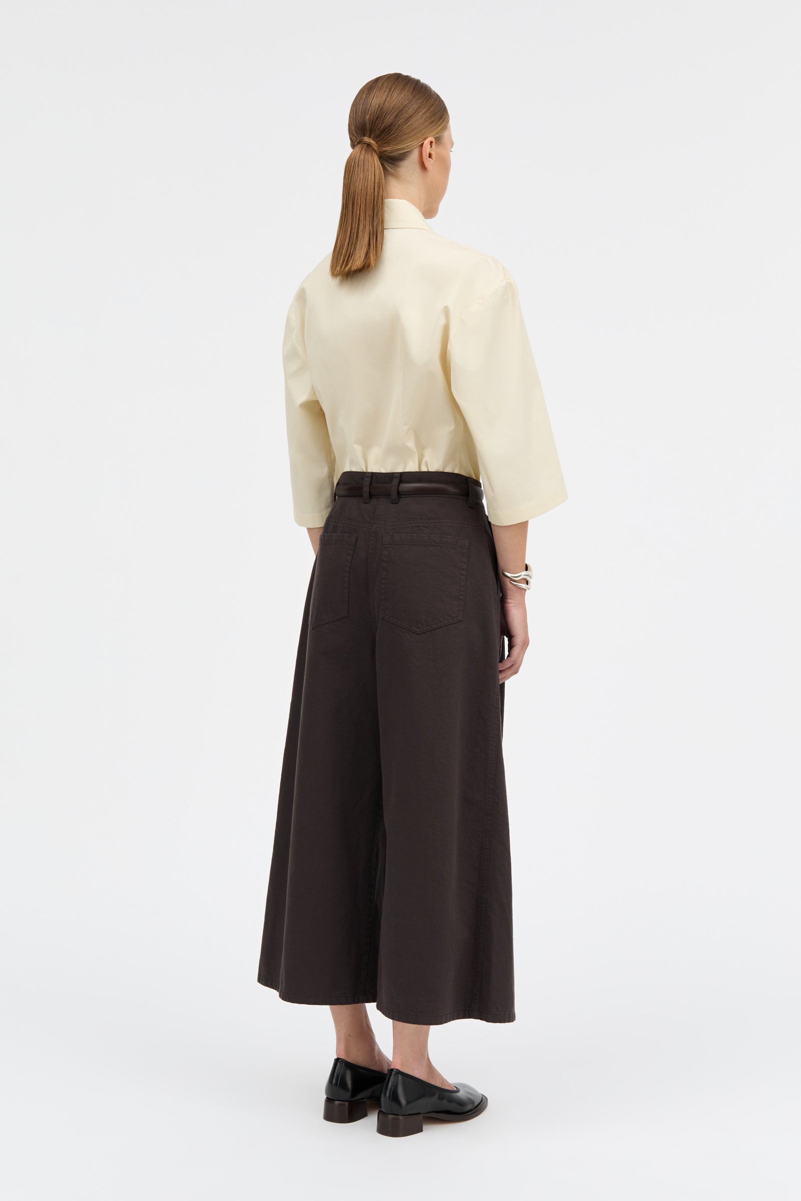 MKDT Studio Pivella Pants Pants DARK BROWN
