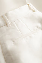 MKDT Studio Plie-atelier Silk Tech Pants IVORY