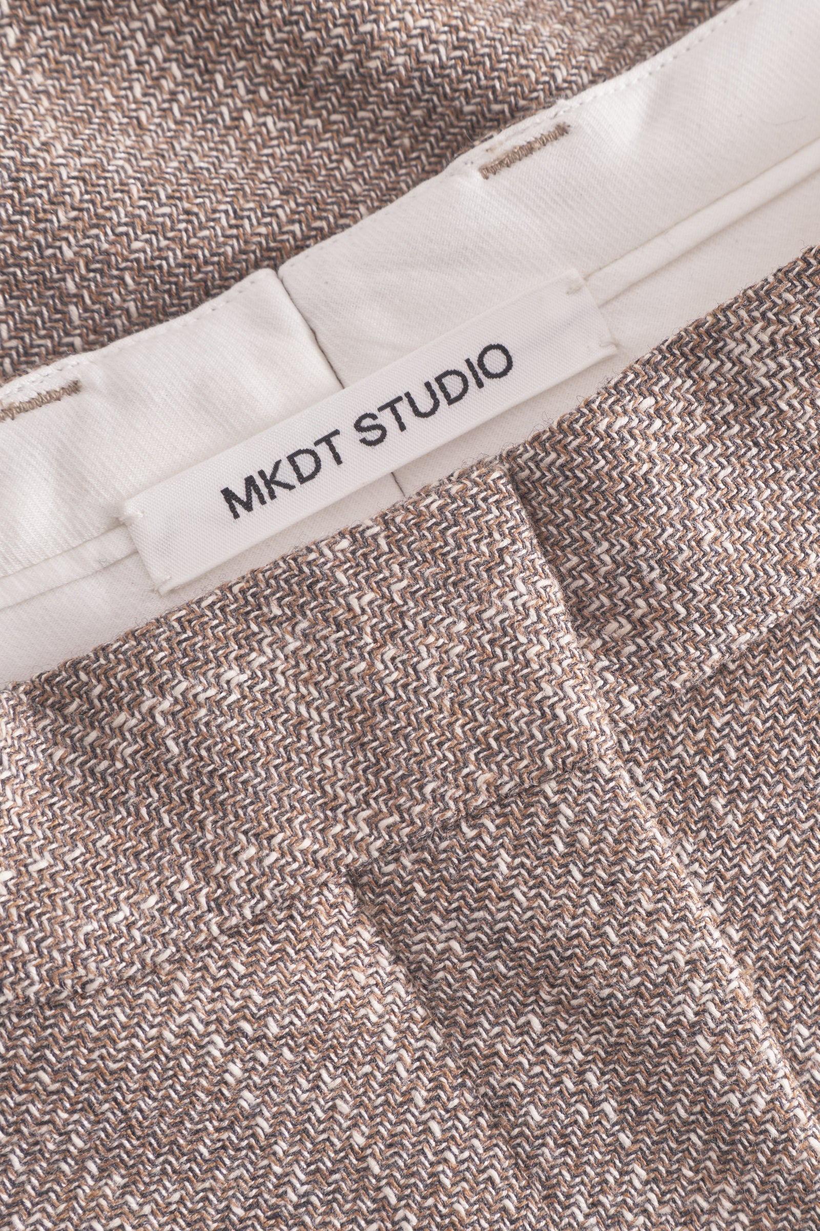 Portlyn Pants - CINNAMON MELANGE – MKDT STUDIO