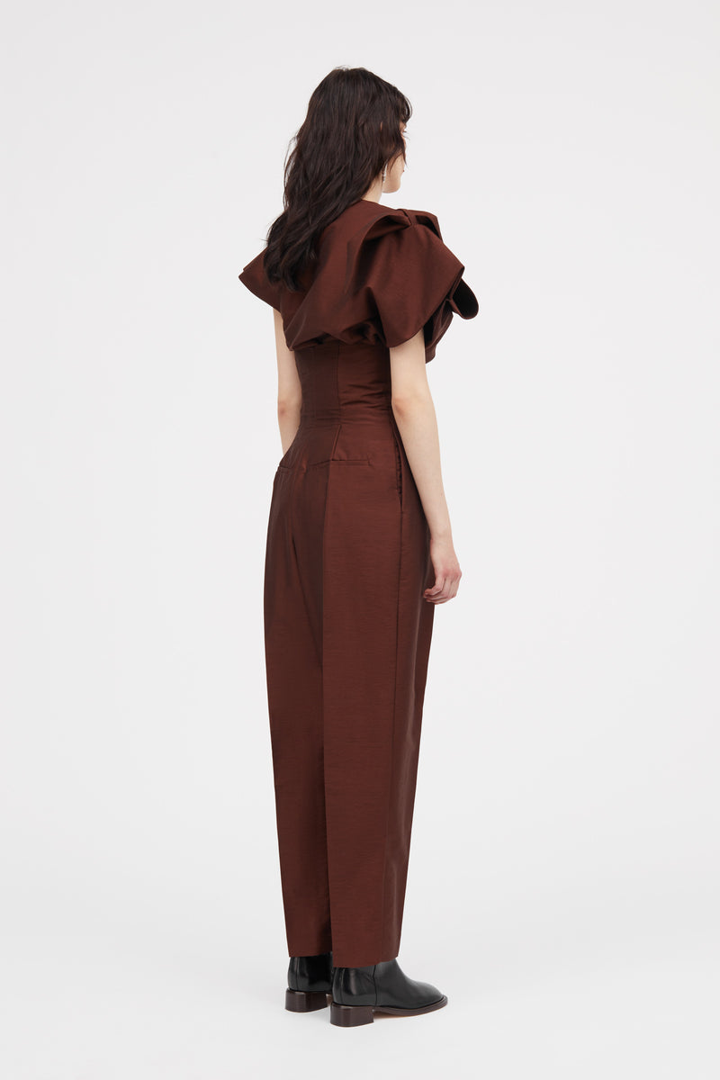 MKDT Studio Praema-atelier Wool Tech Pants RUBY