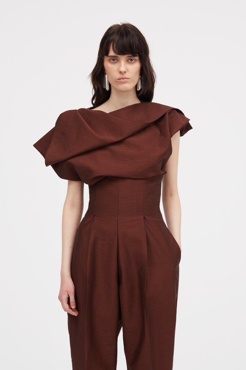 MKDT Studio Praema-atelier Wool Tech Pants RUBY