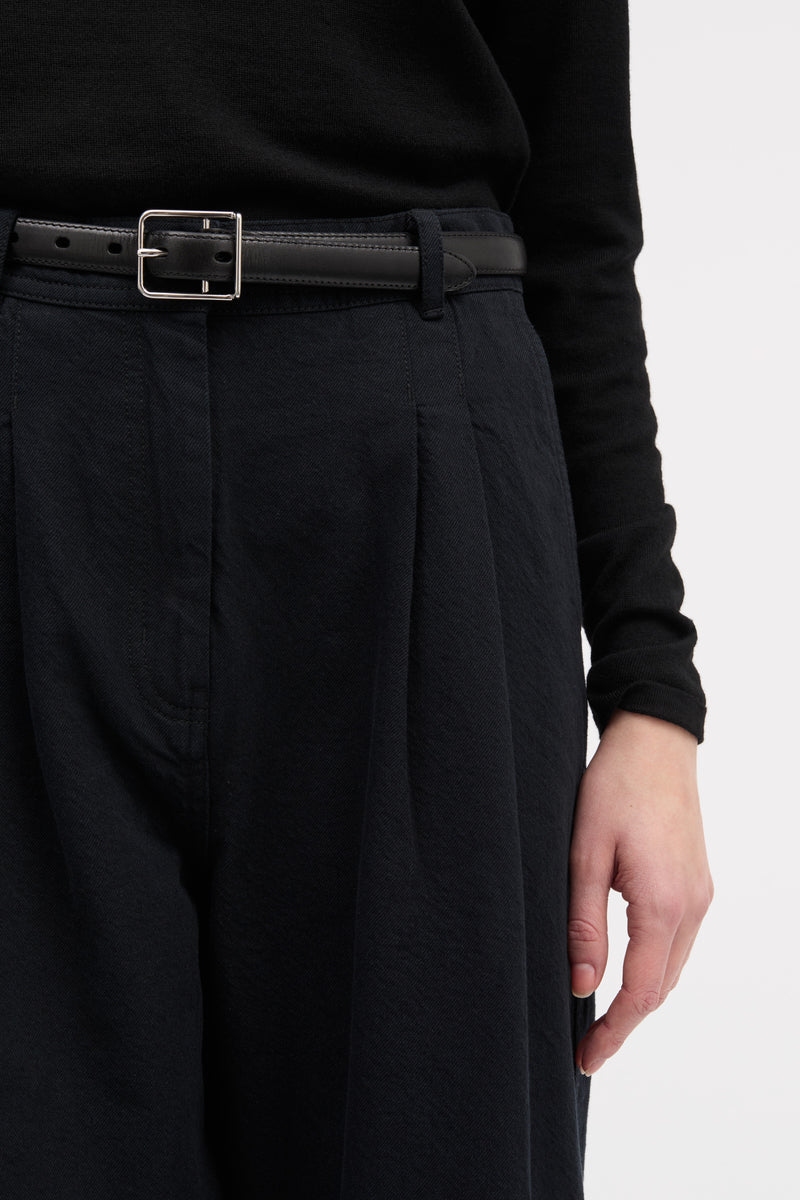 MKDT Studio Prairie Cotton Twill Pants BLACK