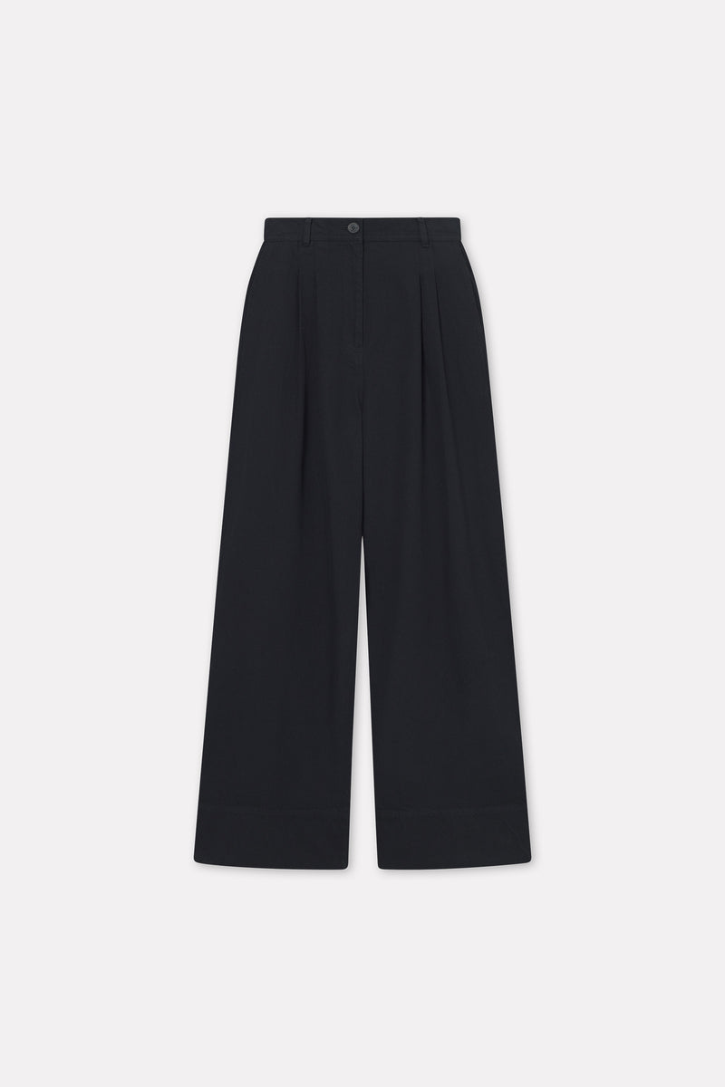 MKDT Studio Prairie Cotton Twill Pants BLACK