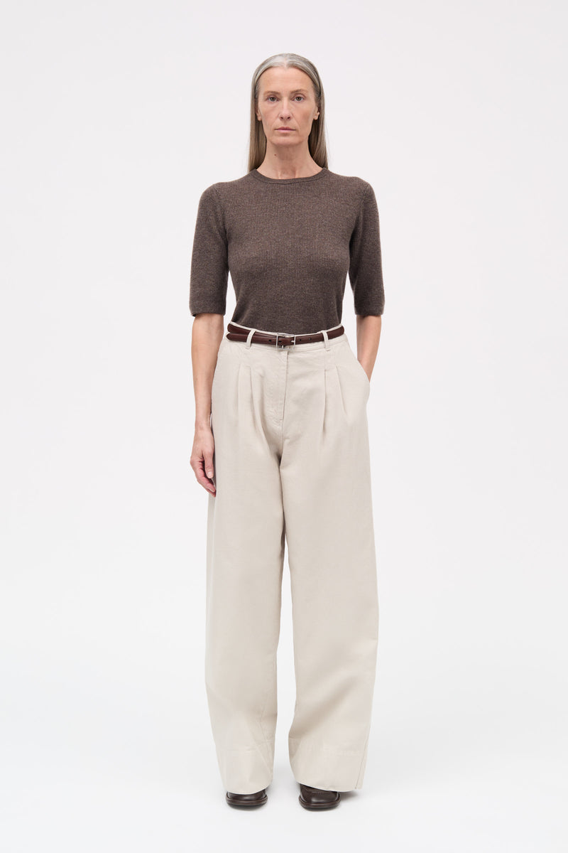 MKDT Studio Prairie Cotton Twill Pants STONE GREY