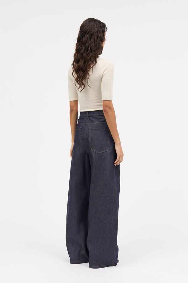 PRAIRIE PANTS DENIM BLUE