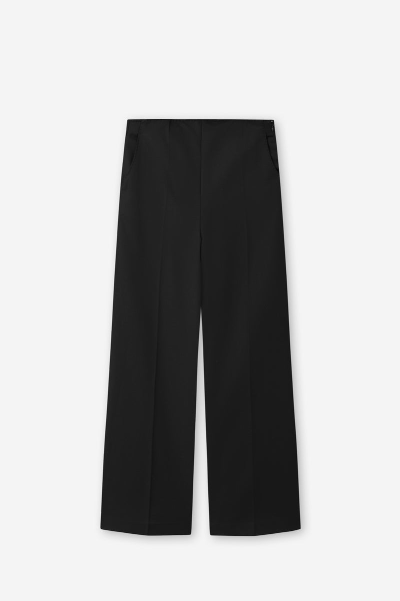 MKDT Studio Priska Eco Wool Twill Pants BLACK
