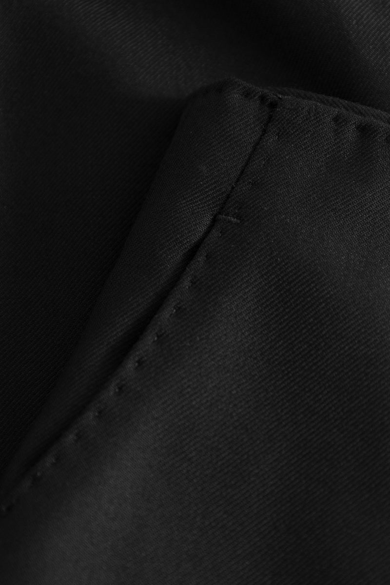 MKDT Studio Priska Eco Wool Twill Pants BLACK