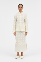 MKDT Studio SAKO RAMIE Shirts IVORY