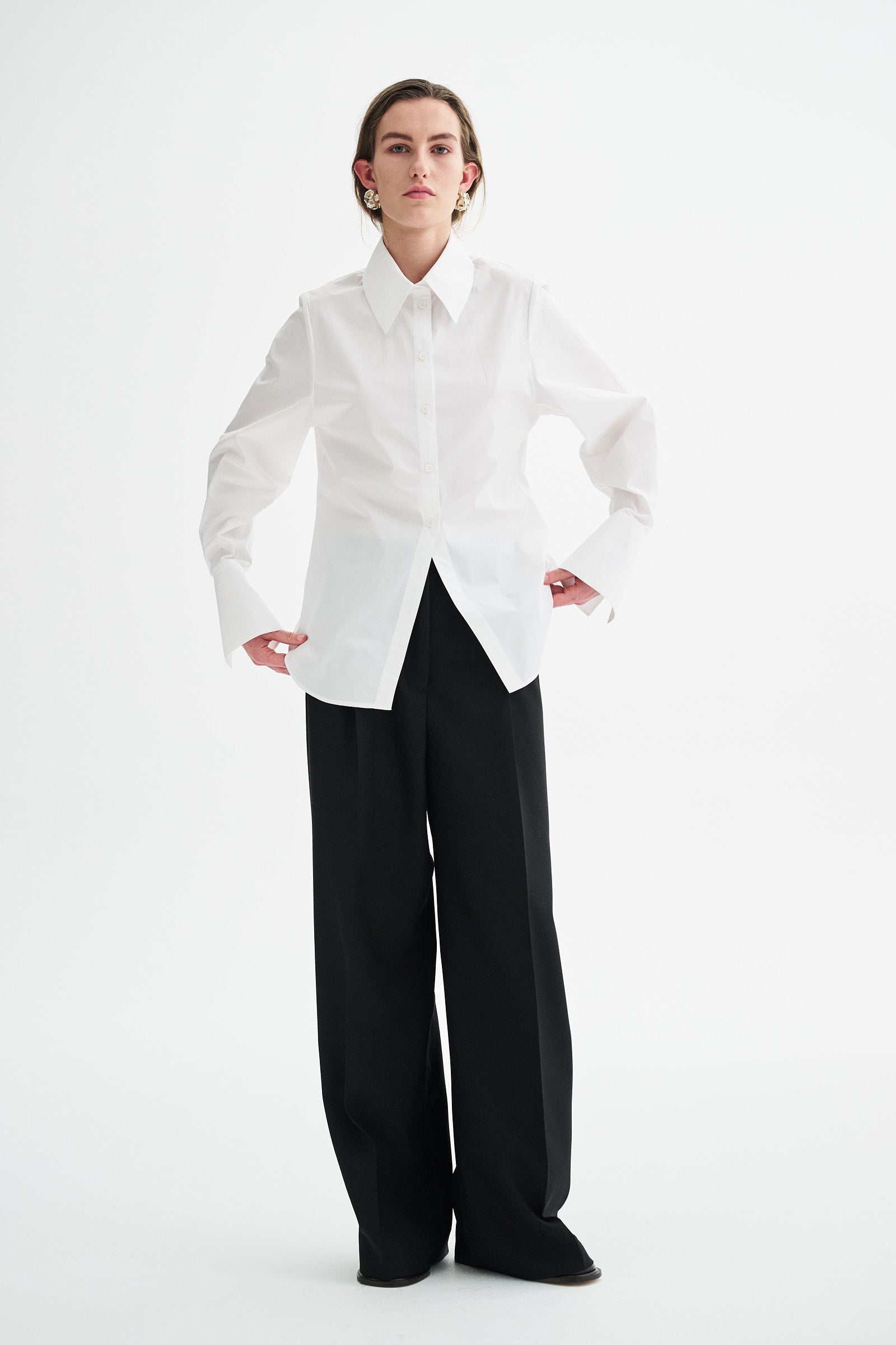 MKDT Studio SIVY MKDT SIGNATUREPOPLIN Shirts WHITE