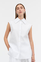 MKDT Studio SOMI MKDT SIGNATUREPOPLIN Shirts WHITE