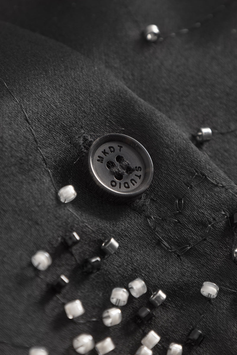 MKDT Studio Sall-atelier Silk Shirts BLACK
