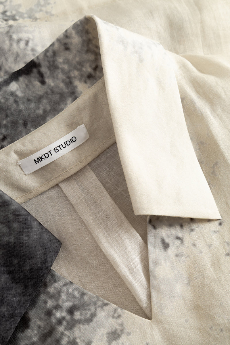 MKDT Studio Seraphina Light Ramie Blouses DUST BLOW PRINT