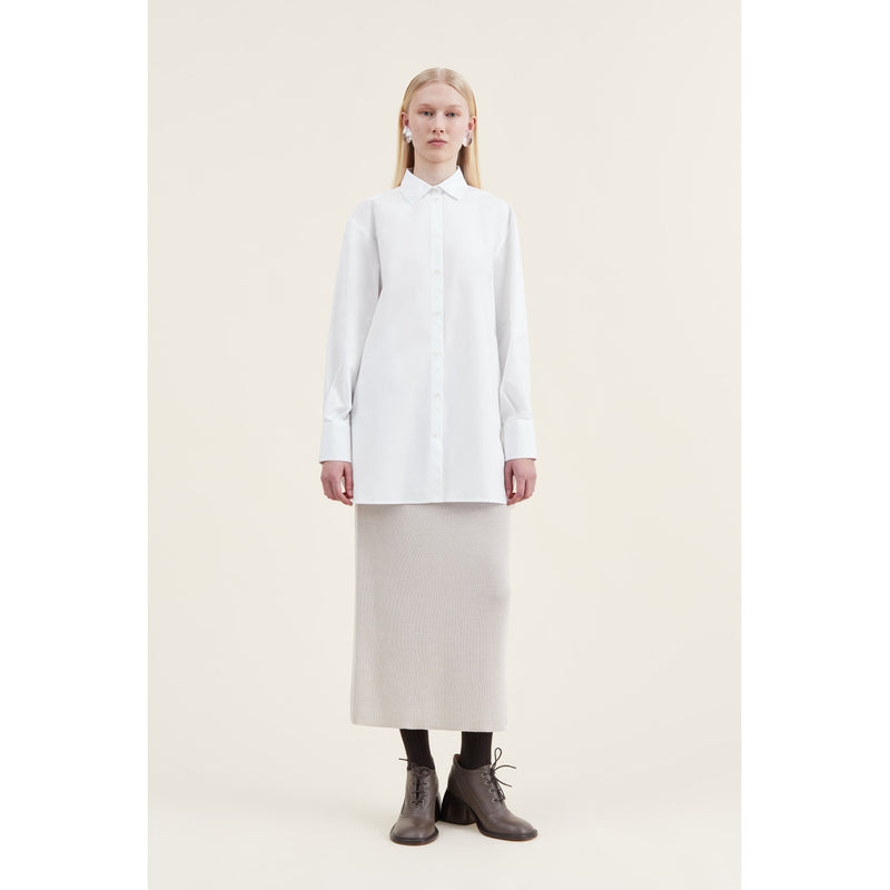 Mark Kenly Domino Tan Sevasti Poplin Shirts WHITE