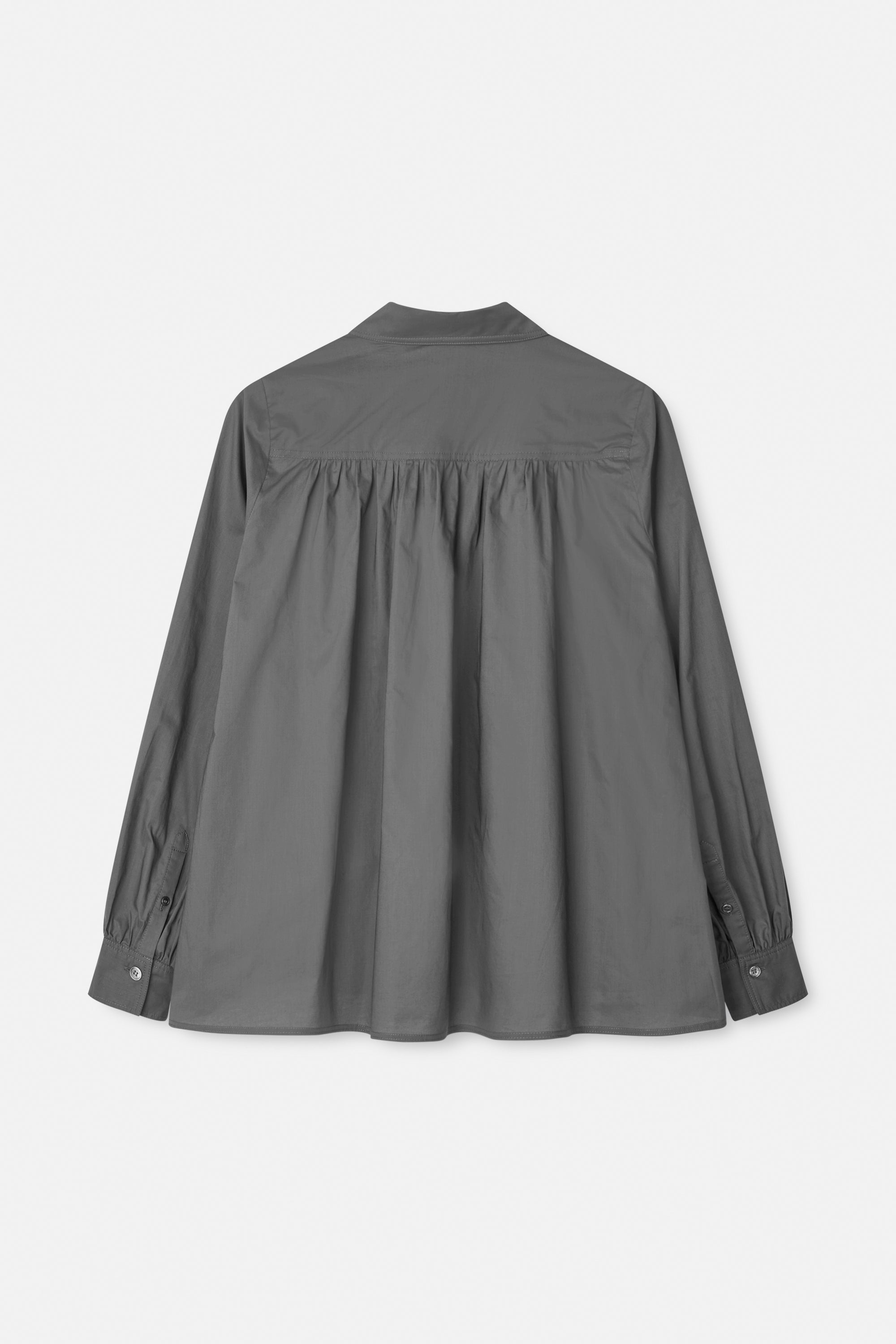 Mark Kenly Domino Tan Sevyn Sheer Cotton Organic Shirts ANTRACIT