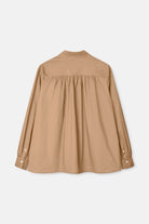 Mark Kenly Domino Tan Sevyn Sheer Cotton Organic Shirts TAUPE