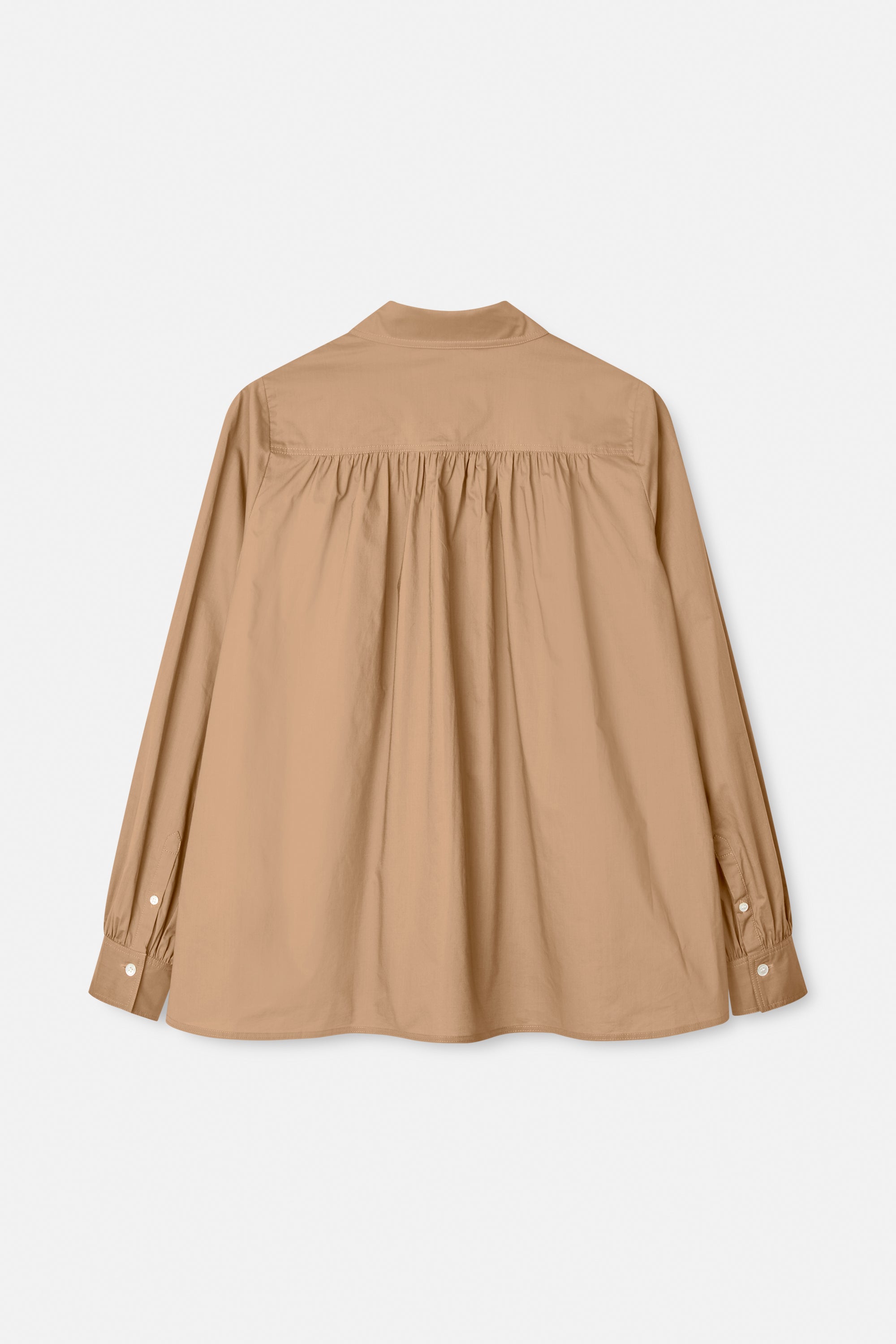 Mark Kenly Domino Tan Sevyn Sheer Cotton Organic Shirts TAUPE