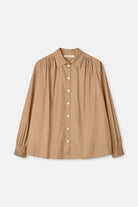 Mark Kenly Domino Tan Sevyn Sheer Cotton Organic Shirts TAUPE