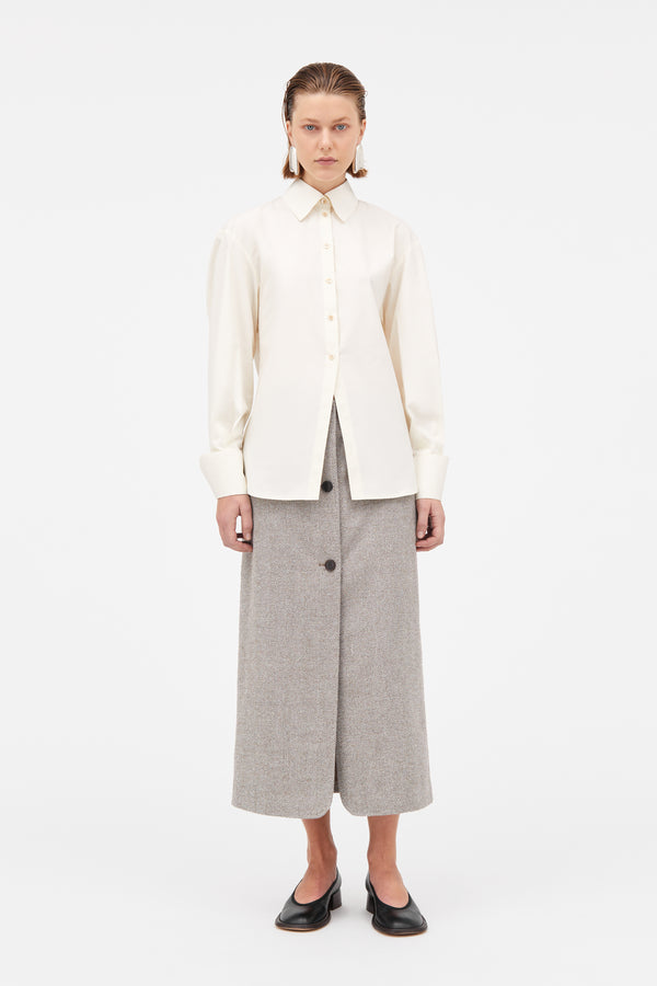 MKDT Studio Sita Poplin Shirts Creme