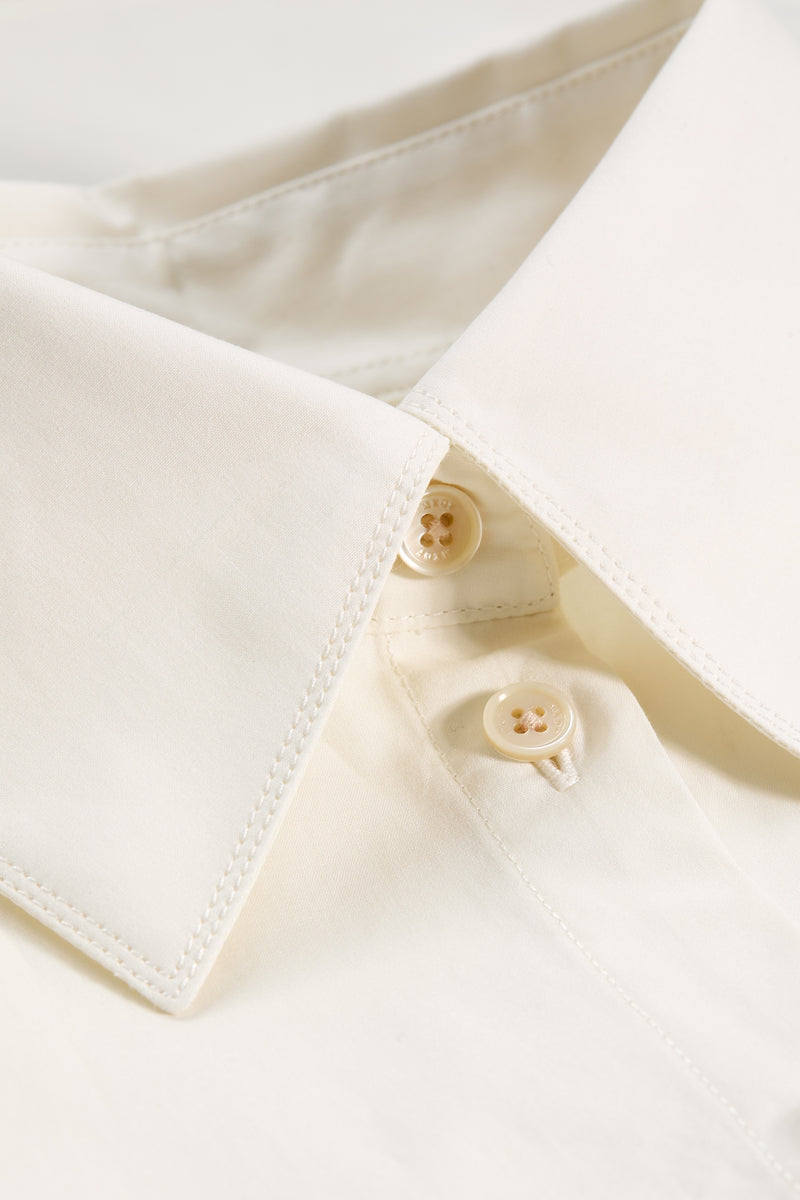 MKDT Studio Sita Poplin Shirts Creme