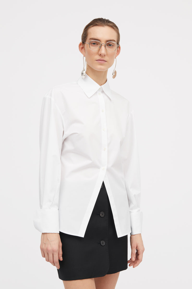 MKDT Studio Sita Poplin Shirts WHITE