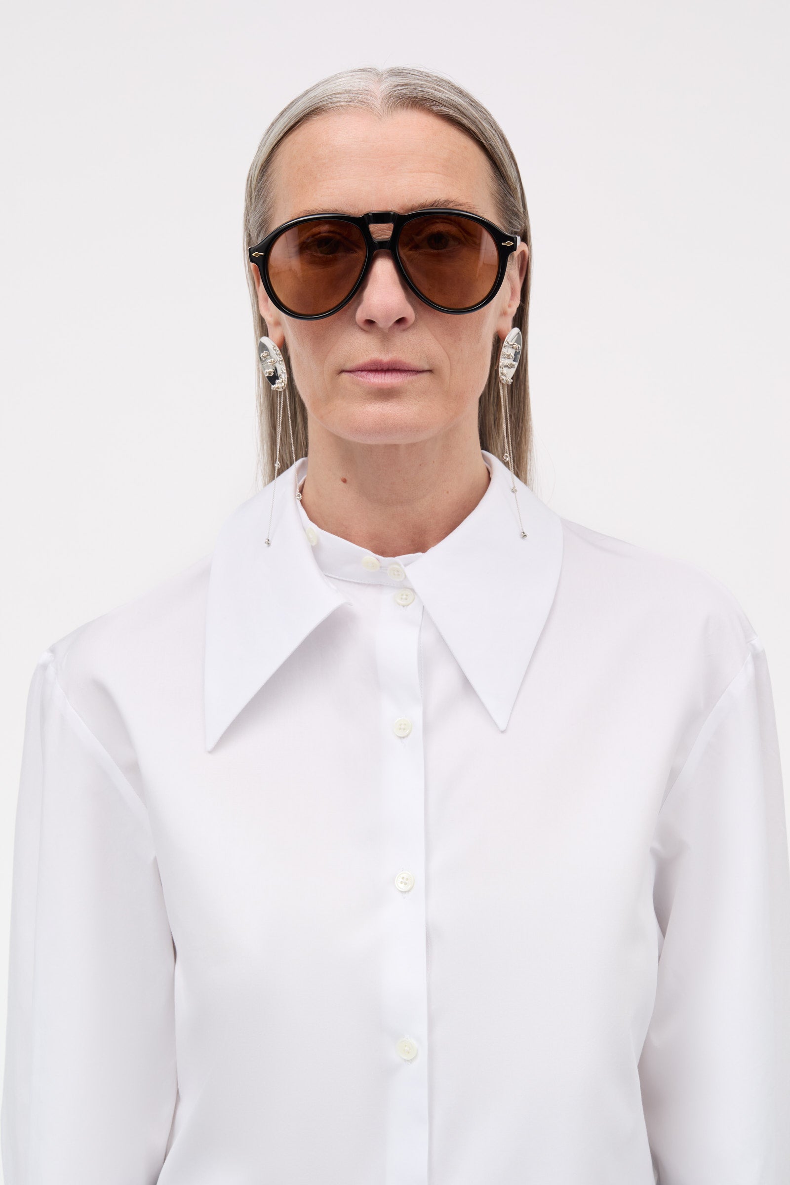 MKDT Studio Sonora Mkdt Signaturepoplin Shirts WHITE