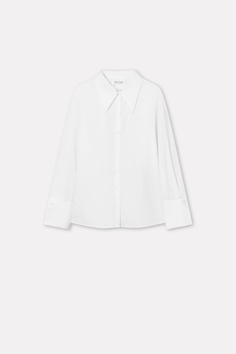 MKDT Studio Sonora Mkdt Signaturepoplin Shirts WHITE